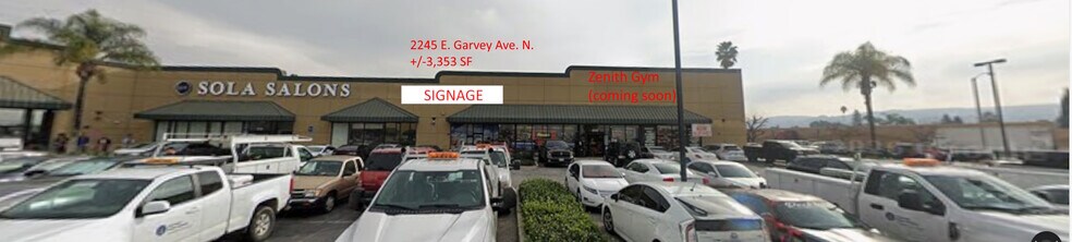 2211-2249 E Garvey Ave N, West Covina, CA à louer - Photo du bâtiment - Image 2 de 9