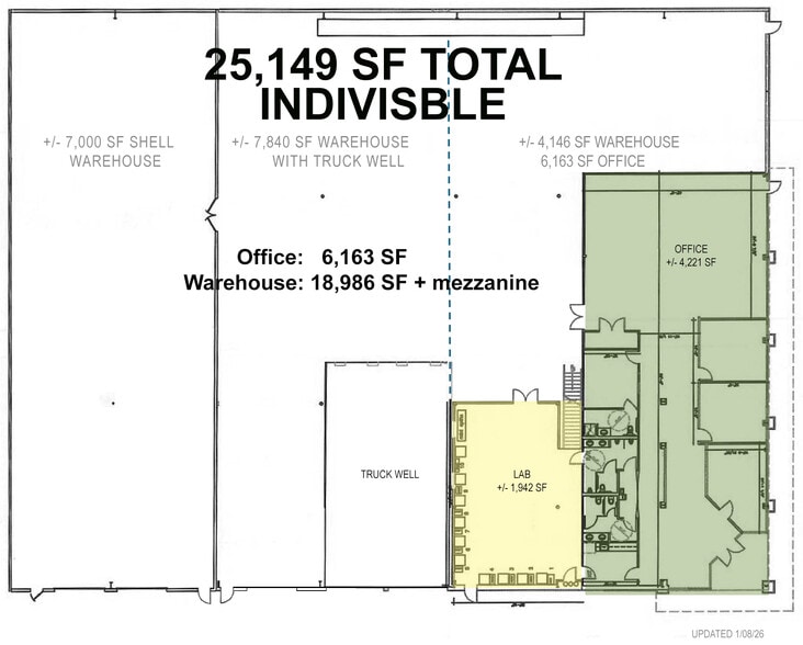 10460 W Sam Houston Pky S, Houston, TX à louer - Plan d’étage - Image 2 de 3