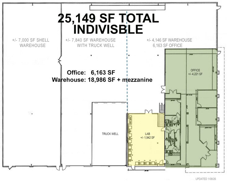 10460 W Sam Houston Pky S, Houston, TX à louer - Plan d’étage - Image 2 de 3