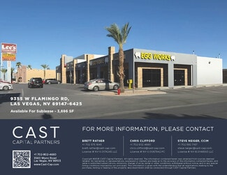 More details for 9355 W Flamingo Rd, Las Vegas, NV - Retail for Lease