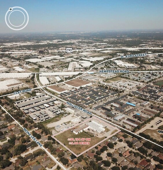 3815 Hollister St, Houston, TX à vendre - Photo du bâtiment - Image 2 de 4