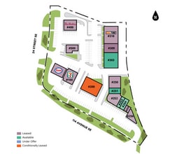11488 24th St SE, Calgary, AB for lease Site Plan- Image 1 of 2