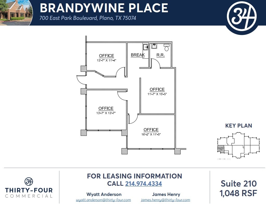 700-730 E Park Blvd, Plano, TX for lease Floor Plan- Image 1 of 1