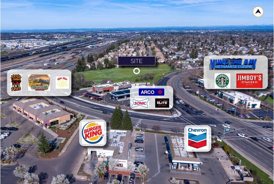 Antelope Rd, Citrus Heights, CA à vendre - Aérien - Image 3 de 5