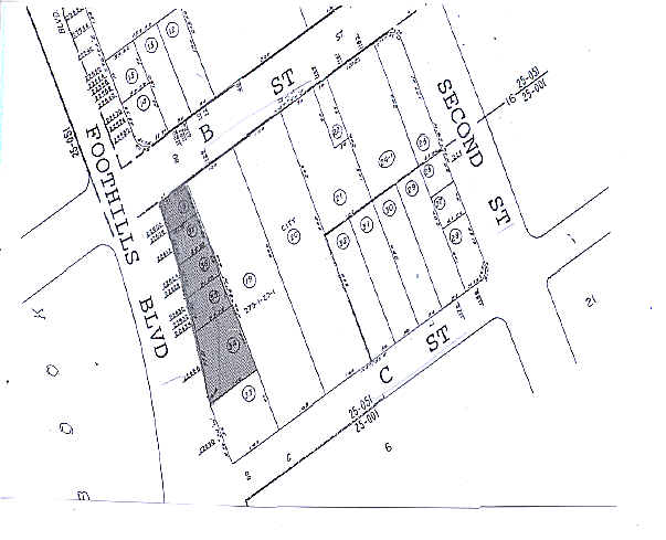 22612-22634 Foothill Blvd, Hayward, CA à louer - Plan cadastral - Image 2 de 10