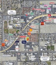 81711 California 111, Indio, CA - Aérien  Vue de la carte