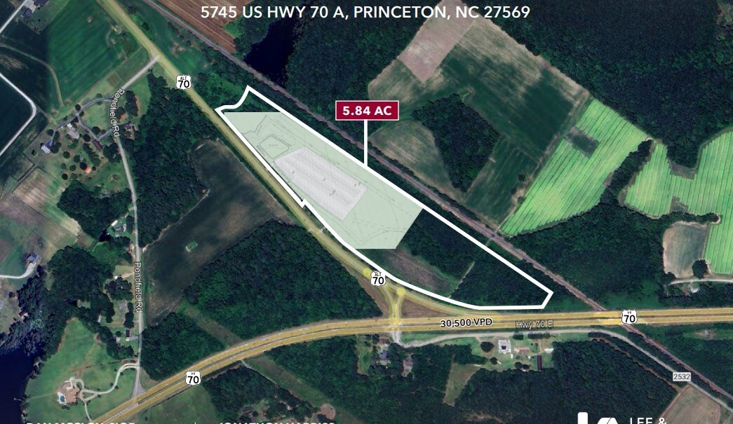 5745 US Highway 70A, Princeton, NC à louer Photo du bâtiment- Image 1 de 2