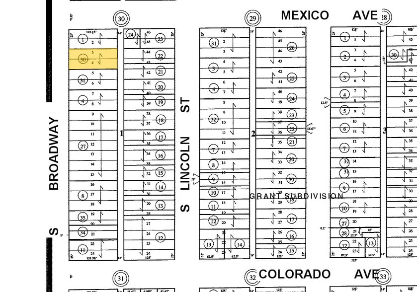 1710 S Broadway, Denver, CO for lease - Plat Map - Image 2 of 11