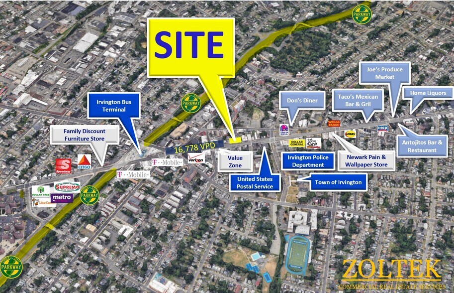 1065 Springfield Ave, Irvington, NJ à louer - Photo du voisinage - Image 3 de 4