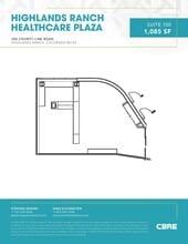 206 W County Line Rd, Highlands Ranch, CO for lease Floor Plan- Image 1 of 1