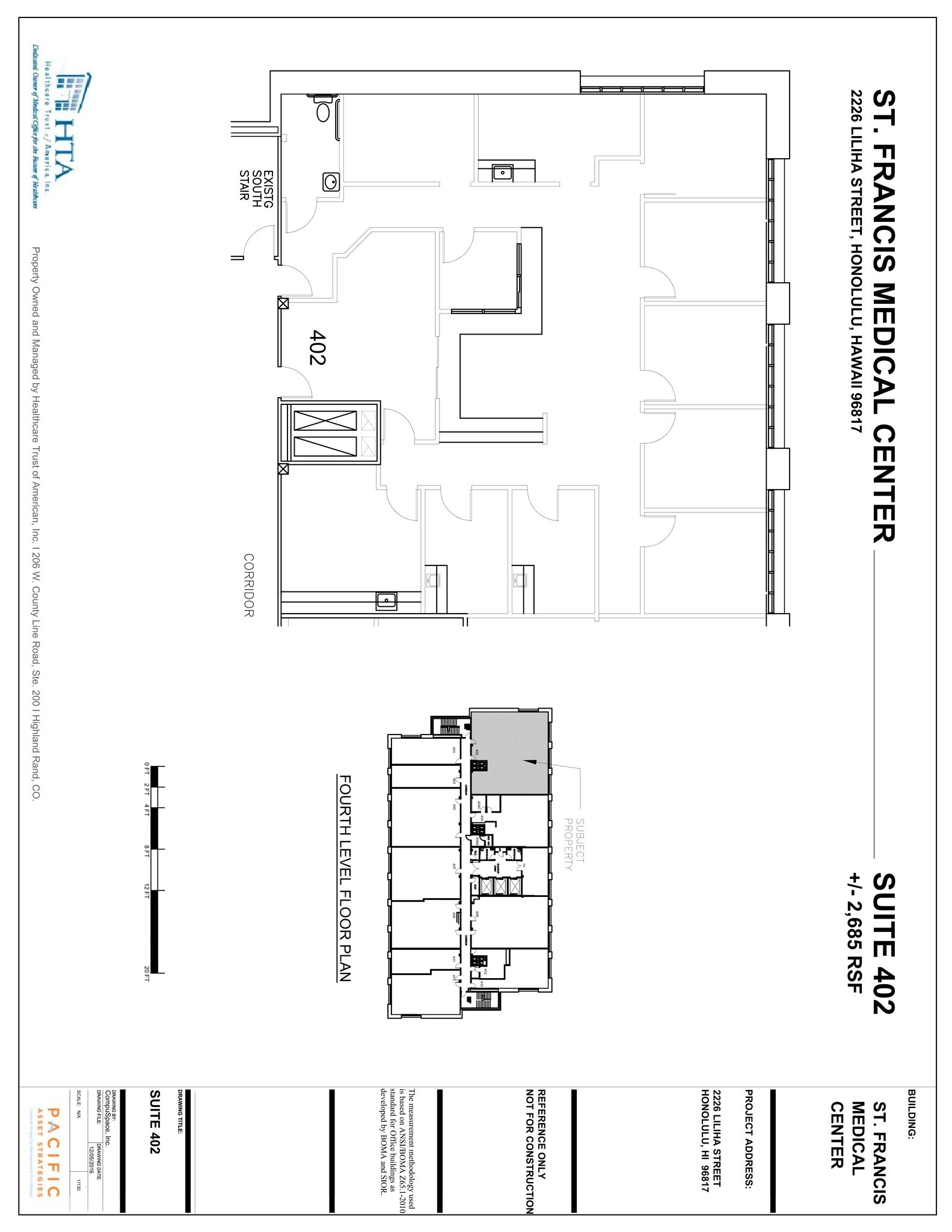 2226 Liliha St, Honolulu, HI for lease Site Plan- Image 1 of 1