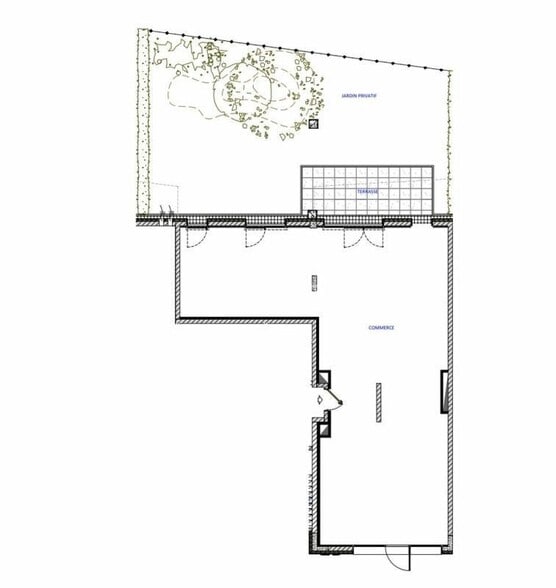Retail in Dijon for lease - Floor Plan - Image 2 of 2