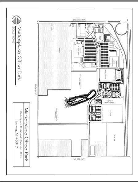 Marketplace Blvd, Lansing, MI à vendre - Plan cadastral - Image 2 de 2