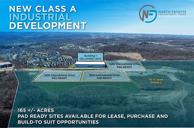More details for 1500 International Dr, Oakdale, PA 15071, Oakdale, PA - Industrial for Lease