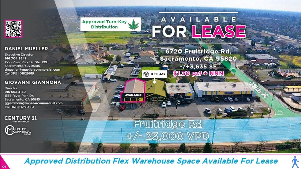 6720 Fruitridge Rd, Sacramento, CA for lease - Building Photo - Image 1 of 6