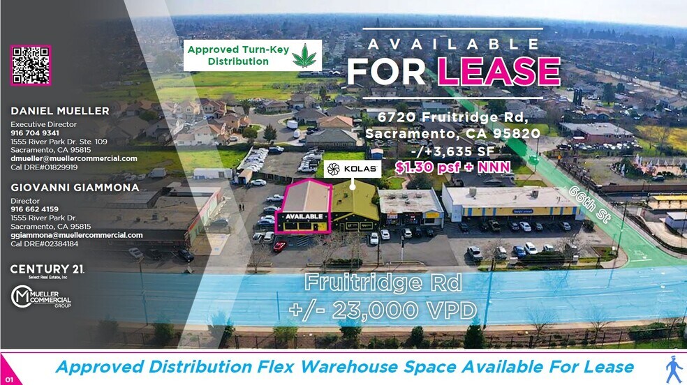 6720 Fruitridge Rd, Sacramento, CA à louer - Photo du bâtiment - Image 1 de 6