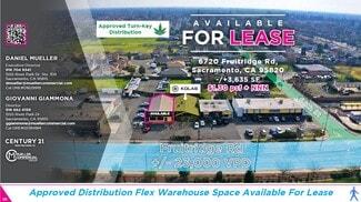 Plus de détails pour 6720 Fruitridge Rd, Sacramento, CA - Local d'activités à louer