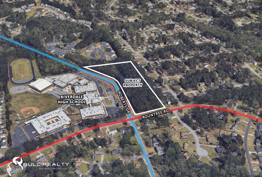 NE Corner of Rountree Rd & Roberts Dr, Riverdale, GA à vendre - Photo du bâtiment - Image 3 de 6