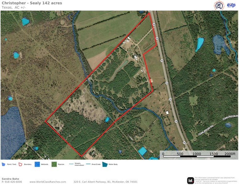 7311 Highway 36 S, Sealy, TX à vendre - Aérien - Image 1 de 14