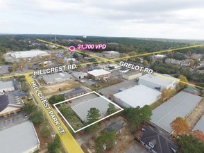 6417 Hillcrest Park Ct, Mobile, AL - Aerial map view
