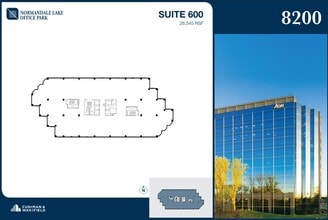 8000-8500 Normandale Lake Blvd, Bloomington, MN for lease Floor Plan- Image 1 of 2