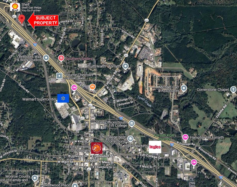 951 GA Highway 42 N, Forsyth, GA for lease Building Photo- Image 1 of 2