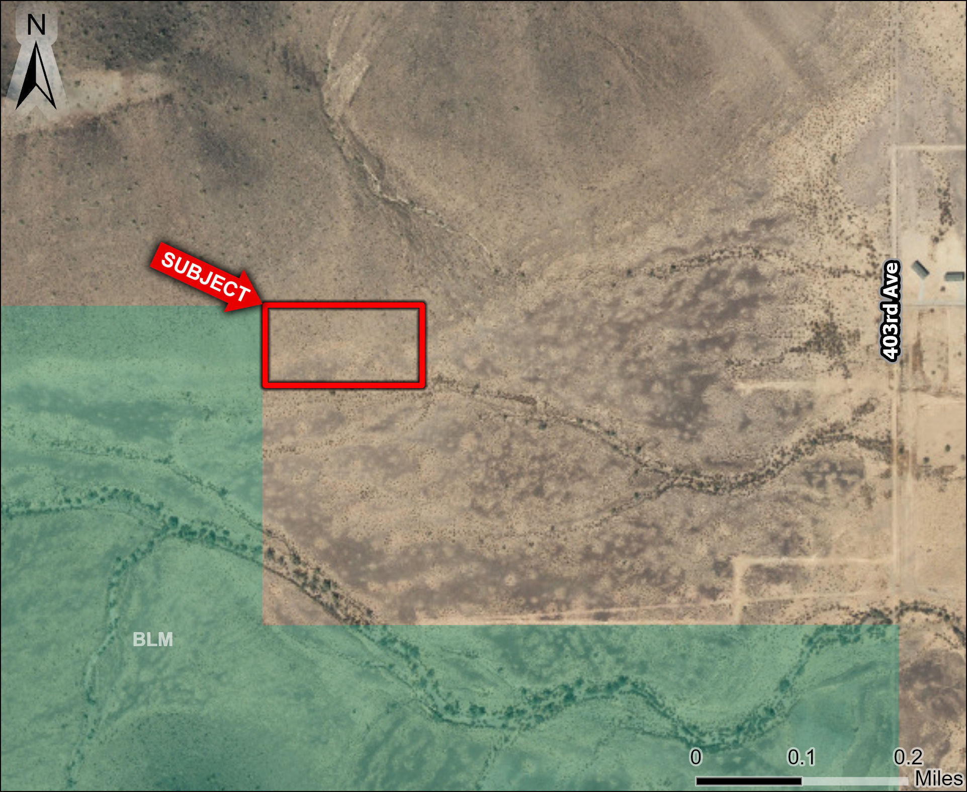 403rd Ave & Salome Hwy ave, Tonopah, AZ for sale Aerial- Image 1 of 5