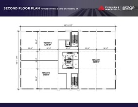 Horsebarn Rd, Rogers, AR à louer Plan d’étage- Image 2 de 3