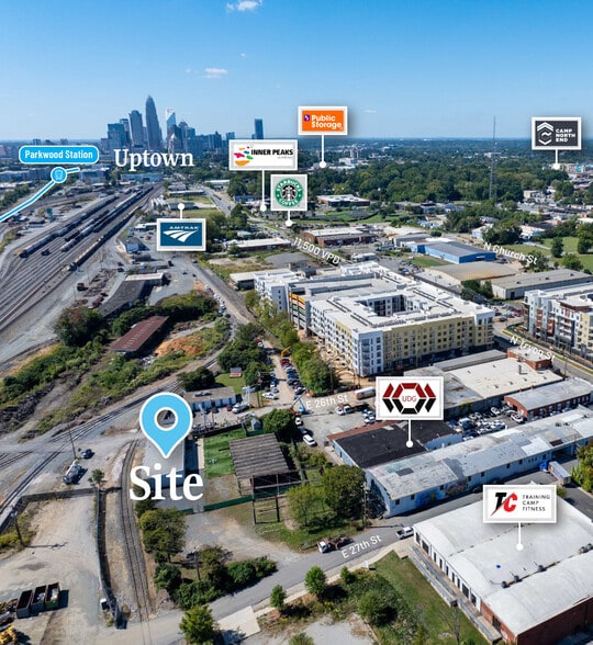 200-A E 26th St, Charlotte, NC for lease - Building Photo - Image 3 of 5