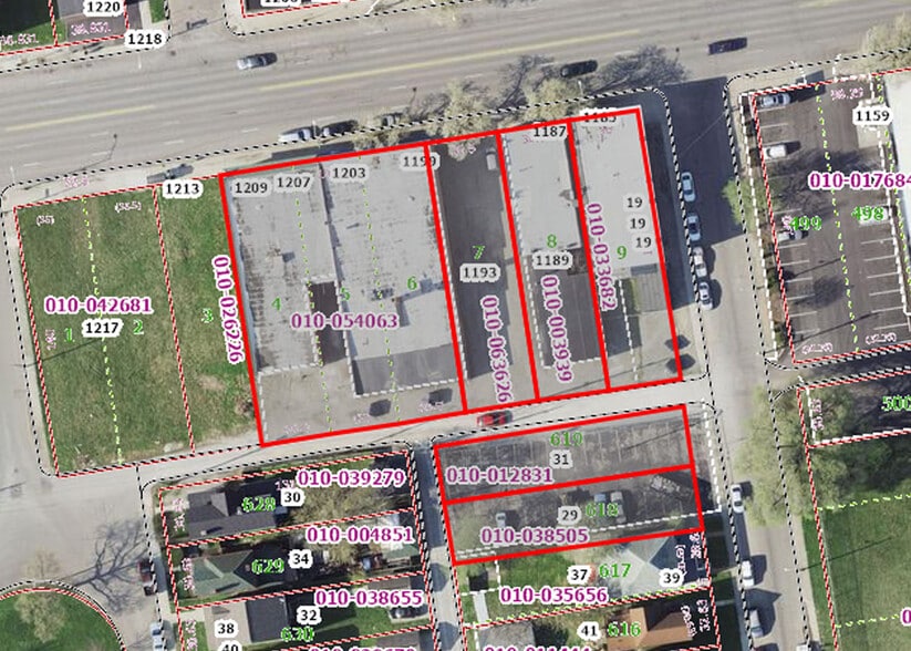 1199-1201 W Broad St, Columbus, OH for sale - Aerial - Image 3 of 25