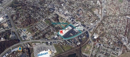 101-155 Twin City Mall, Crystal City, MO - AERIAL map view