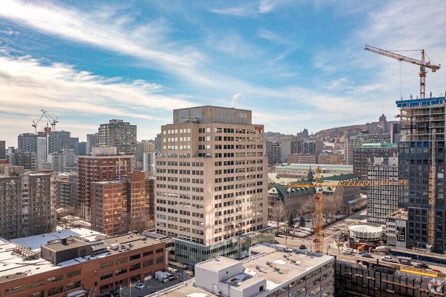1600 Boul René-Lévesque O, Montréal, QC for lease - Aerial - Image 2 of 2