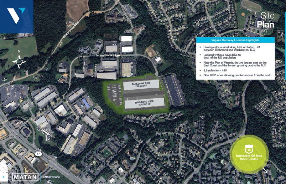 2031 International Pky, Fredericksburg, VA à louer - Aérien - Image 3 de 3