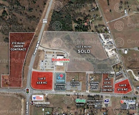 NWC Preston Rd & FM 120, Pottsboro, TX à vendre Photo du bâtiment- Image 1 de 2
