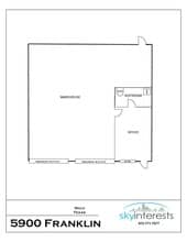 5900 Franklin Ave, Waco, TX à louer Plan de site- Image 1 de 1