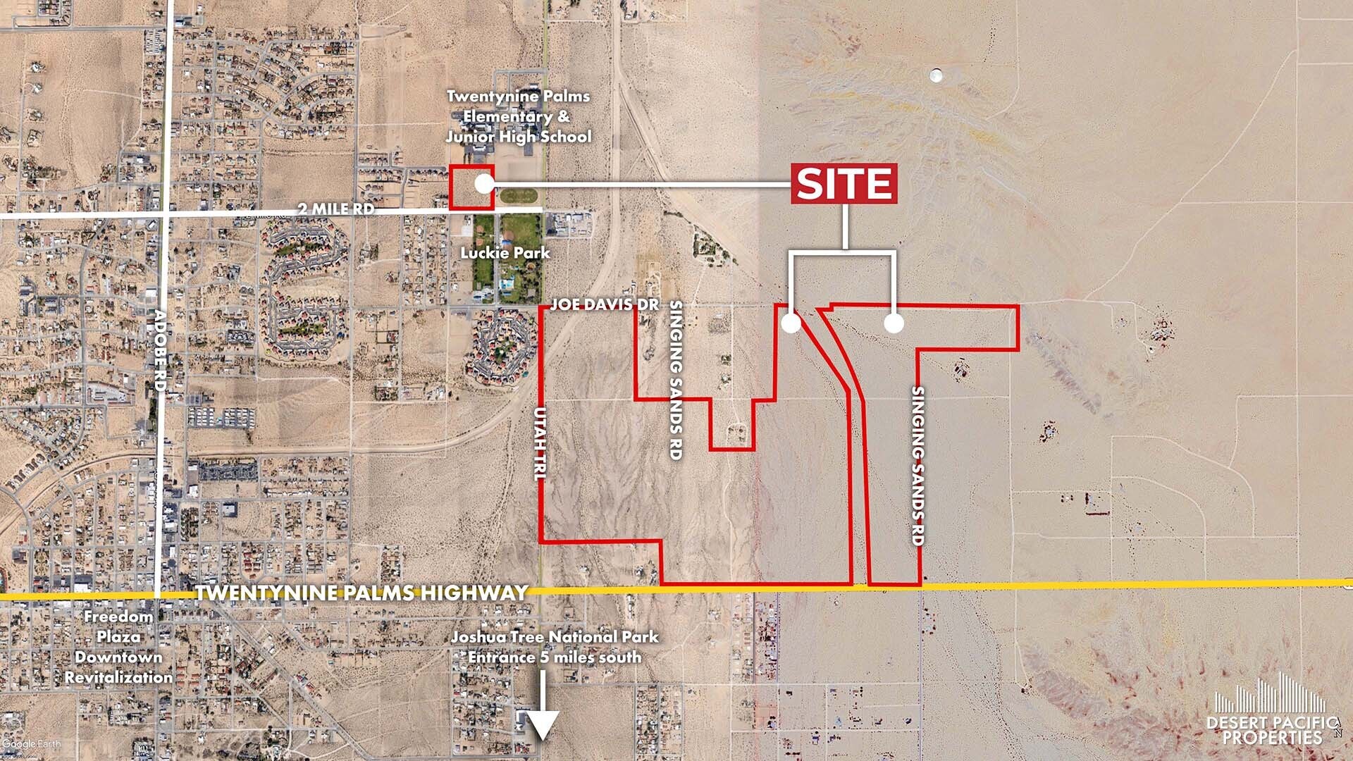 29 Palms Hwy, Twentynine Palms, CA à vendre Photo du bâtiment- Image 1 de 11