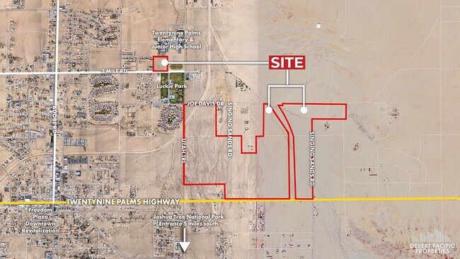 Plus de détails pour 29 Palms Hwy, Twentynine Palms, CA - Terrain à vendre