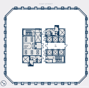 1 Post St, San Francisco, CA for lease Floor Plan- Image 1 of 1