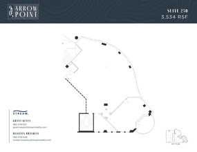 9405 Arrowpoint Blvd, Charlotte, NC à louer Plan d’étage- Image 1 de 1