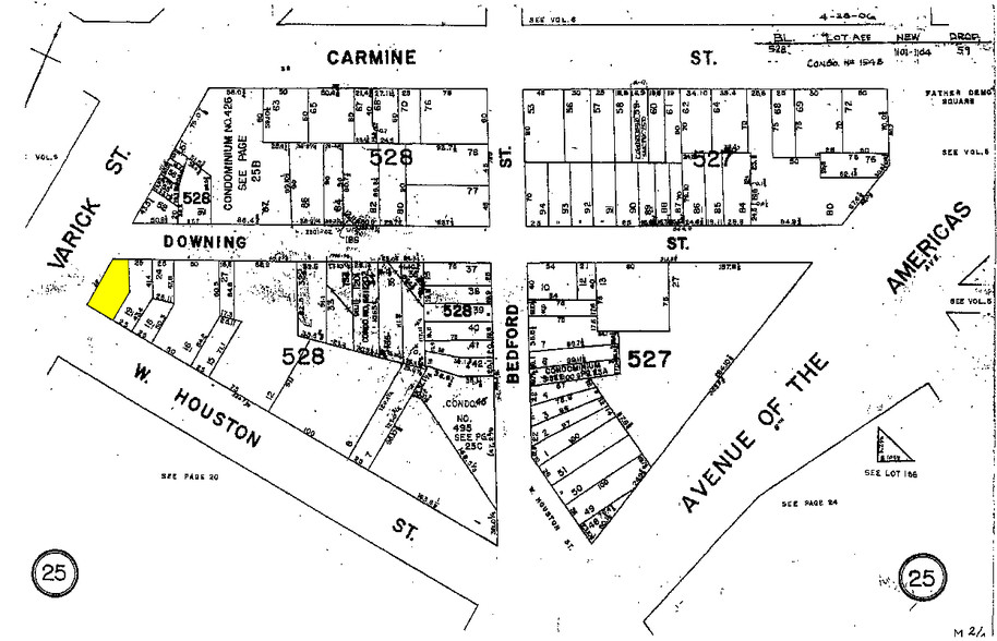 230 W Houston St, New York, NY à vendre - Plan cadastral - Image 1 de 1