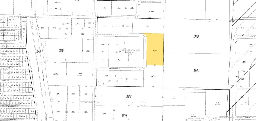 5801 Benjamin Center Dr, Tampa, FL à louer - Plan cadastral - Image 3 de 6