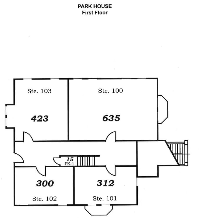 654 13th St, Oakland, CA à louer Plan d’étage- Image 1 de 1