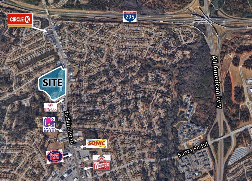 6105-6113 Yadkin Rd, Fayetteville, NC à vendre - Photo du bâtiment - Image 3 de 25