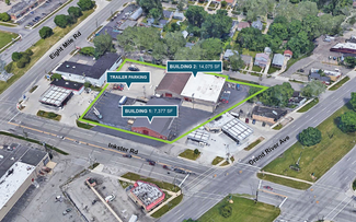 Plus de détails pour 21,452 SF Two-Building Warehouse Complex – Industriel à vendre, Redford, MI