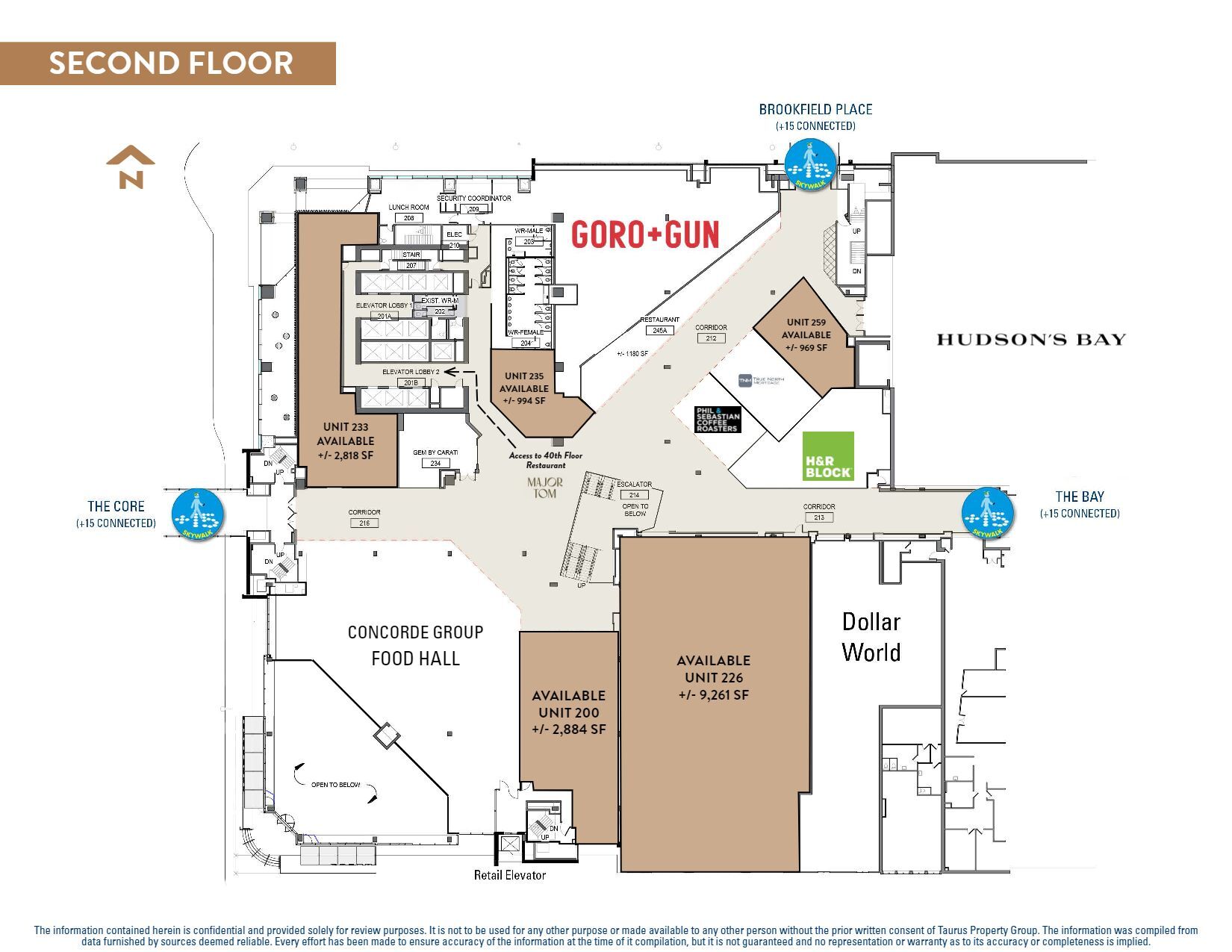 700 2nd St SW, Calgary, AB for lease Floor Plan- Image 1 of 2