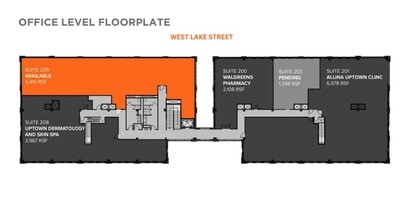 1221 W Lake St, Minneapolis, MN for lease Floor Plan- Image 2 of 2