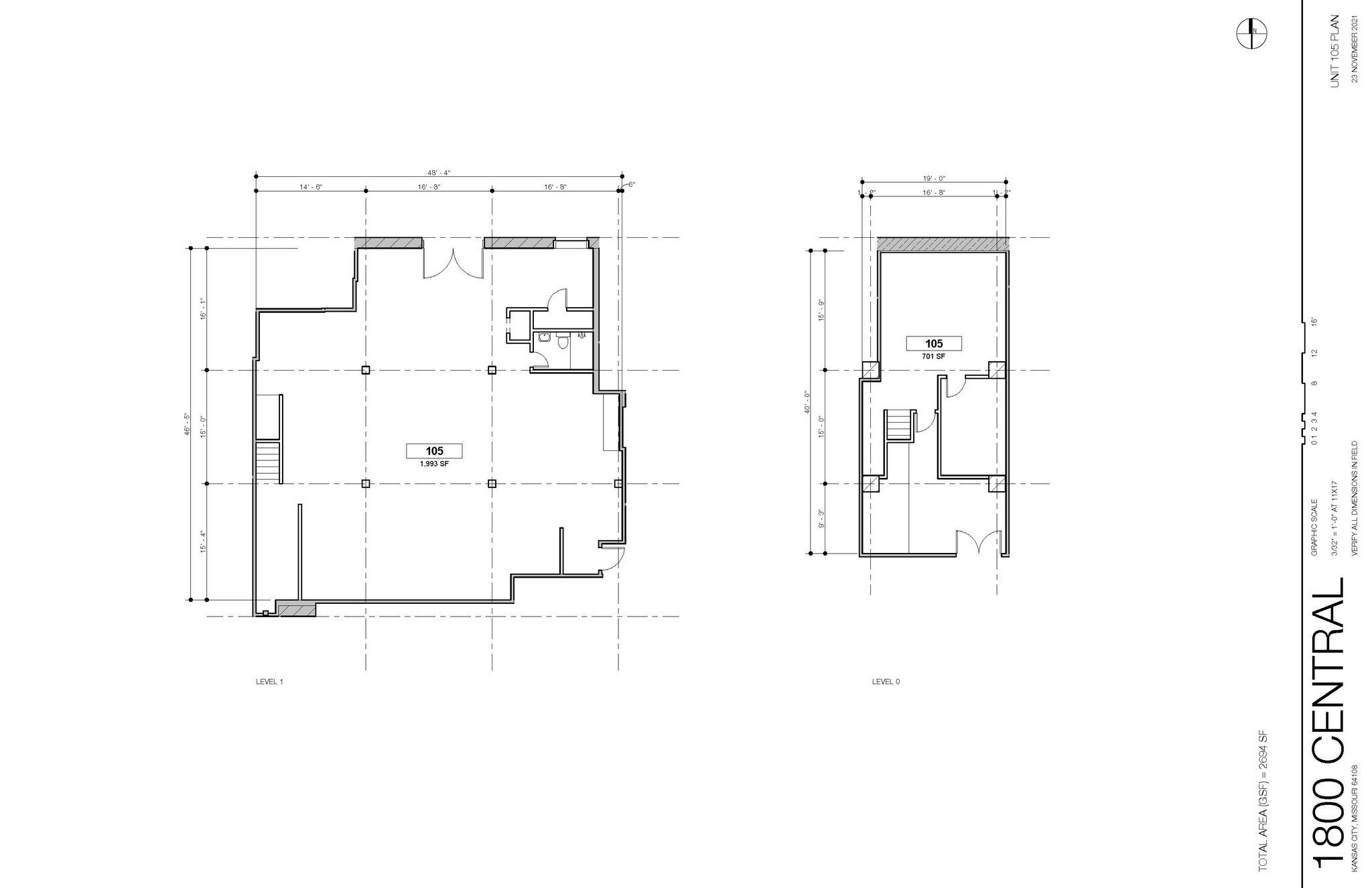 1714-1800 Central St, Kansas City, MO for lease Floor Plan- Image 1 of 6