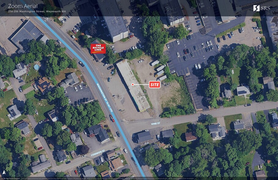 238-250 Washington St, Weymouth, MA à louer - Aérien - Image 2 de 2