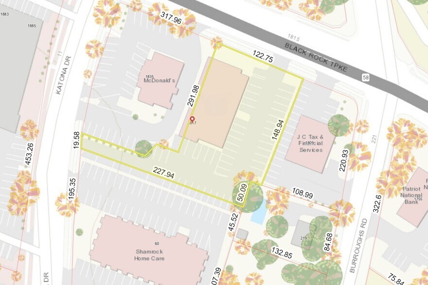 1817 Black Rock Tpke, Fairfield, CT à vendre - Plan cadastral - Image 3 de 29