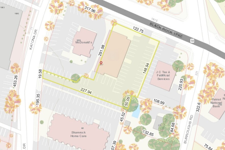 1817 Black Rock Tpke, Fairfield, CT for sale - Plat Map - Image 3 of 29